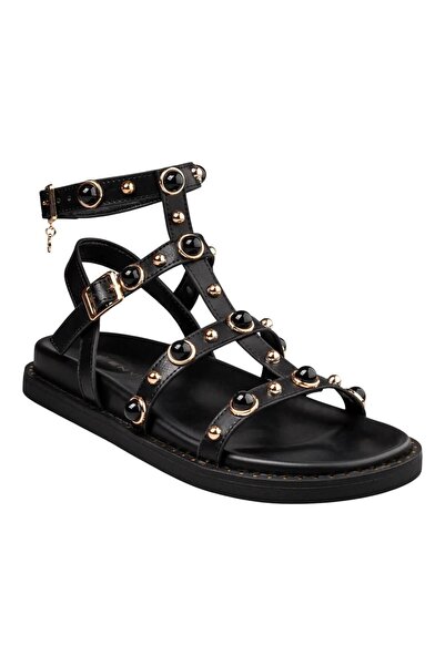 Envie Shoes Γυναικεία Πέδιλα FLATFORM SANDALS E96-23273-34 Μαύρο