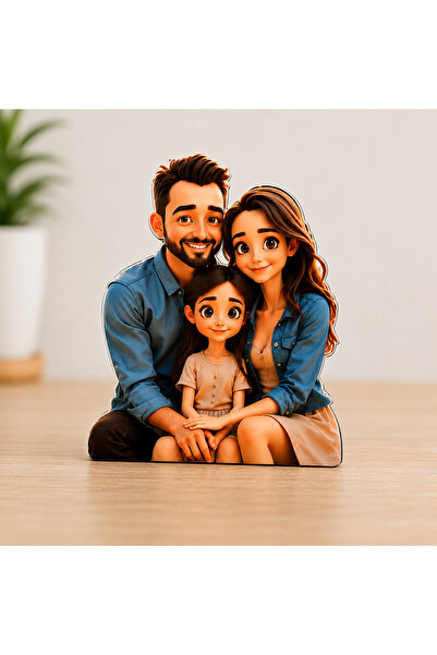 TRİMENT3D Kişiye Özel Çizgi Karakter Dekoru