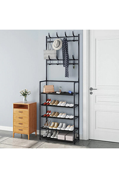 OEM Cuier 3 in 1 cu depozitare și suport încălțăminte, 154cm
