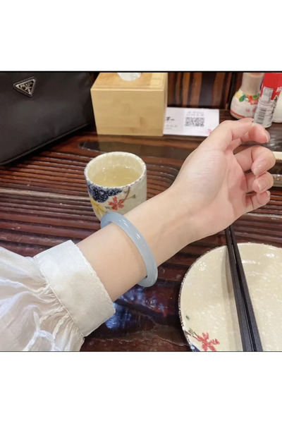 Choice14 58-62mm Sky Blue Fresh Beautiful Retro Guifei Round Strip Thick Glas...