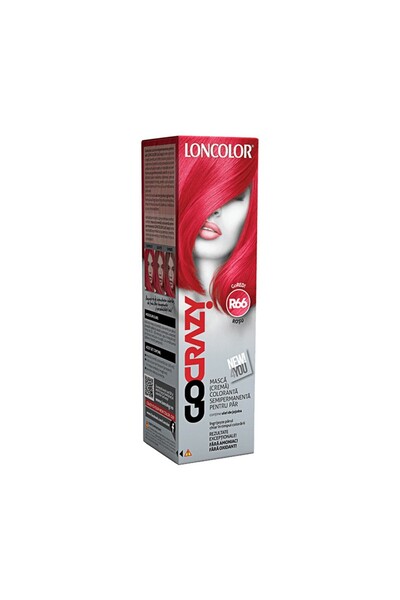 Loncolor Set 2 x Crema de Par Coloranta Semi-Permanenta fara Amoniac GoCrazy ...