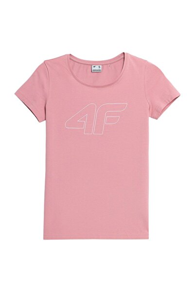 4F Tricou de damă cu mânecă scurtă M