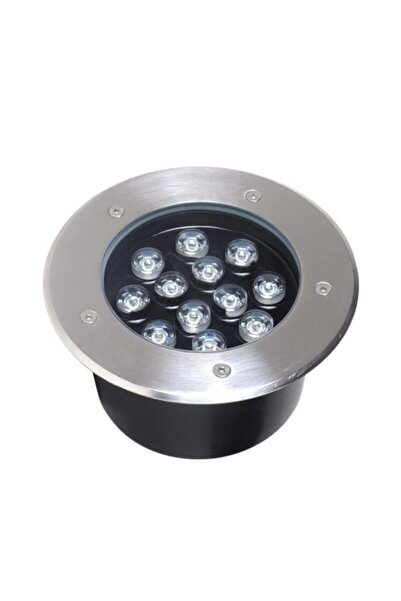 DELIGHT LED floor spotlight 12W=60W, Ã˜180mm, 6400K, cold light