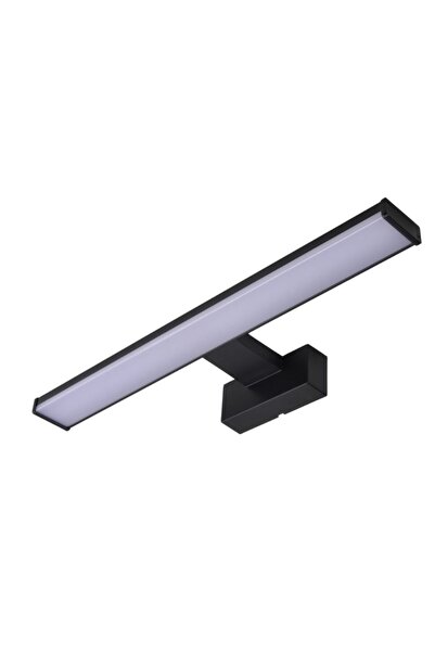 DELIGHT Black LED bathroom fixture, 12w, 6500K, cold light, with IP44 protect...