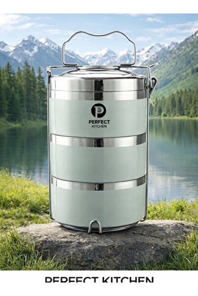 Perfect Kitchen Insulated Stainless Steel Food Container with Leak-Proof Lid ...