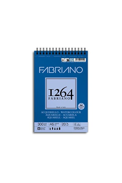Fabriano Bloc acuarelă A5 1264 300g/mp 20 file