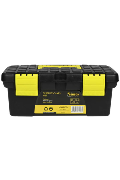 Benson Tools Cutie de scule Benson, 25 cm, plastic rezistent, sistem de închi...