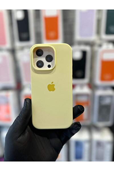 TAK Bİ KILIF iPhone 15 Pro Max İç Kadife Kaplamalı Premium Silikon Kılıf Soft...