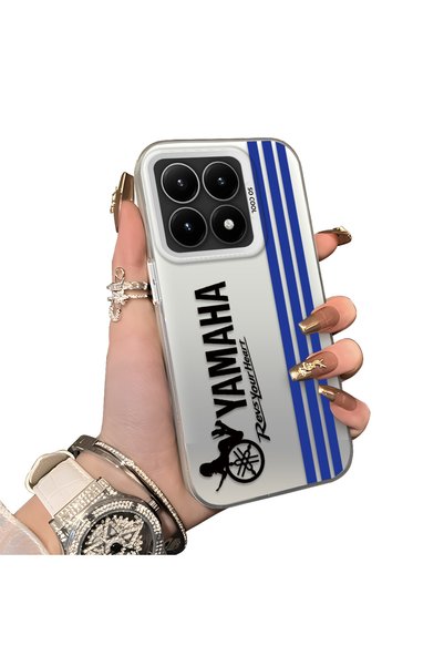 Hontinga Xiaomi 15t 5g Compatible Silicone Edge Hard Back Anti-Fall Phone Cas...