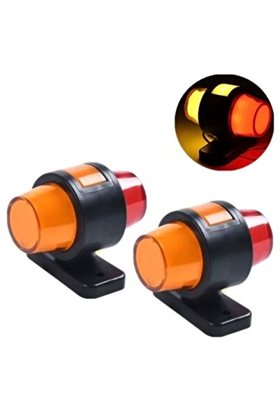 Led Light Alex Set 2 lumini de semnalizare, efect neon, 12 V-24 V, cu trei la...