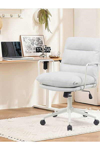 Other Καρέκλα γραφείου διευθυντη Kreno pakoworld PES γκρι 56x67x89-97εκ