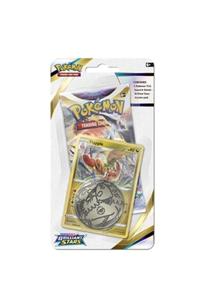 Pokemon Stele strălucitoare: Flapple, blister, pachet de 1