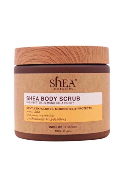 Shea Miracles Body Scrub Almond Oil & Honey 500ml