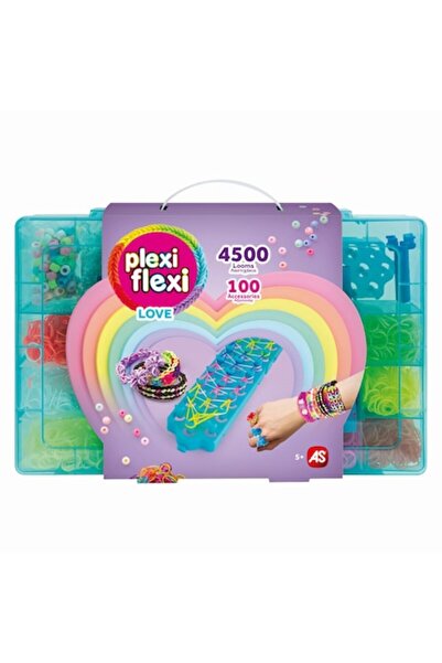 As Plexi Flexi Love cutie mare 4500 elastice 100 accesorii