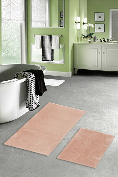 ALANUR Rex Puffy Plush 2-Piece Bath Mat