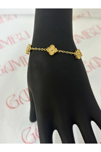 GAMBU Clover Motif Women's Bracelet
