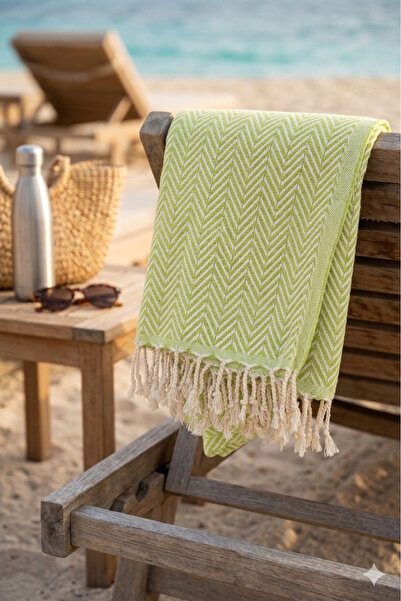FUNNDY Beach Towel, 100% Cotton, XXL 100X180Cm, Summer