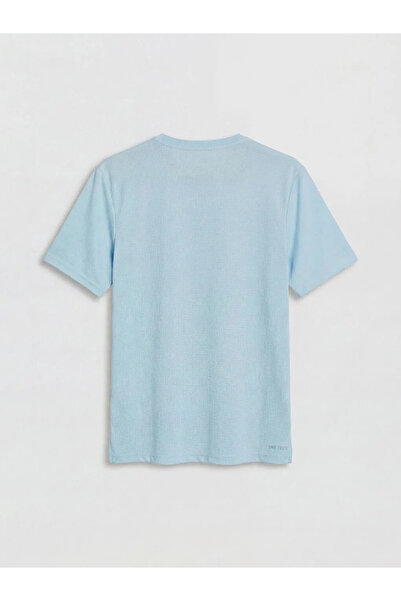 LC Waikiki Tricou sport pentru bărbați cu gât albastru