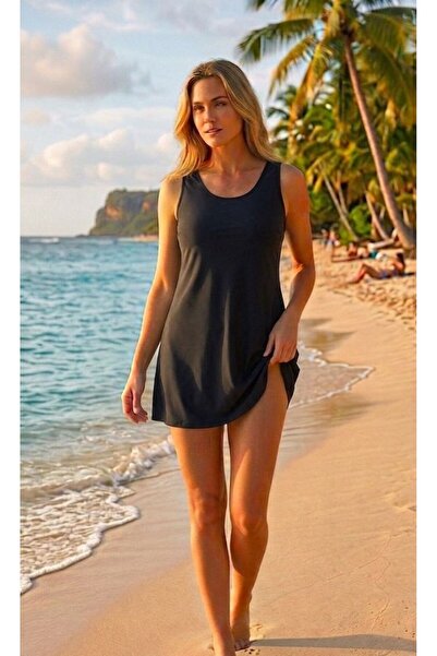 mikam New Season Swimwear with Patterned Skirt, Six-Pack Swimwear