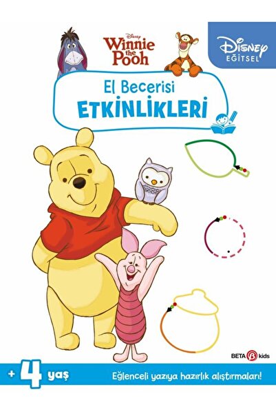 Beta Kids Yayınları Disney Eğitsel Winnie The Pooh El Becerisi Etkinlikleri Y...