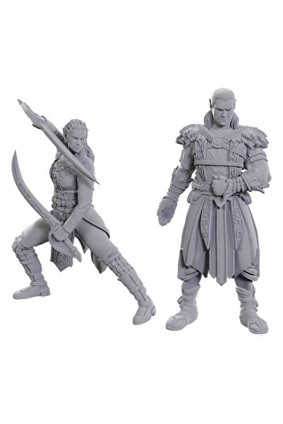 Wizkids D&D Miniaturile Minunate ale lui Nolzur: Miniatură Nevopsită Jaheira ...
