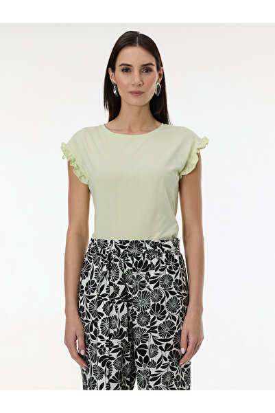 ORSAY Tricou de damă verde deschis cu mânecă scurtă
