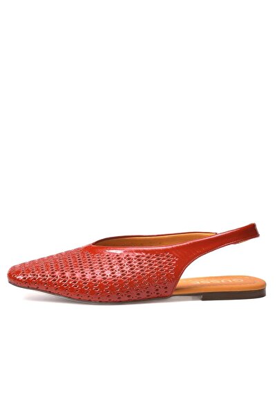Gusse Zinnial Women's Genuine Patent Leather Ballerinas 161406-3