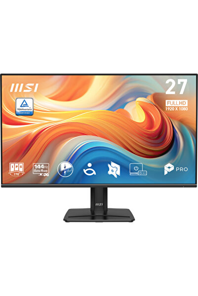 MSI 27 PRO MP271 E14A 1920x1080 (FHD) 16:9 FLAT IPS 144HZ 1MS (MPRT) FREESYNC...
