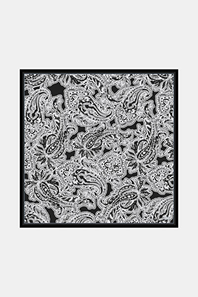 Vakko ŞAL DESENLİ TWILL İPEK EŞARP