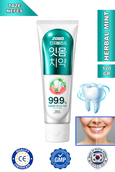 2080 Gingivalis Herbal Mint Kötü Nefes Bakımı