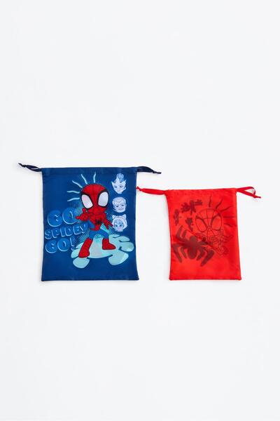 LEFTIES 2'li Spidey ©Marvel ayarlanabilir çanta seti