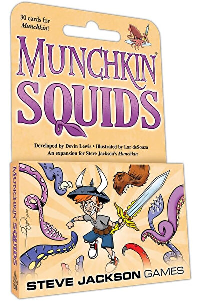 Steve Jackson Games Extensia Munchkin Squids - Extensie fantastică cu tentacule