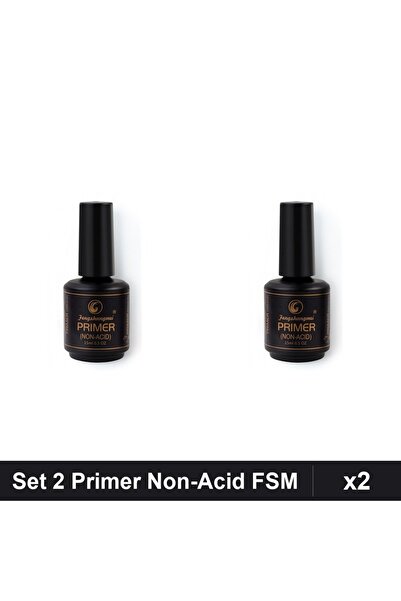 Makeup Set 2 Primer Non-Acid FSM 15ml, Preparat Unghii Semipermanente, Manich...
