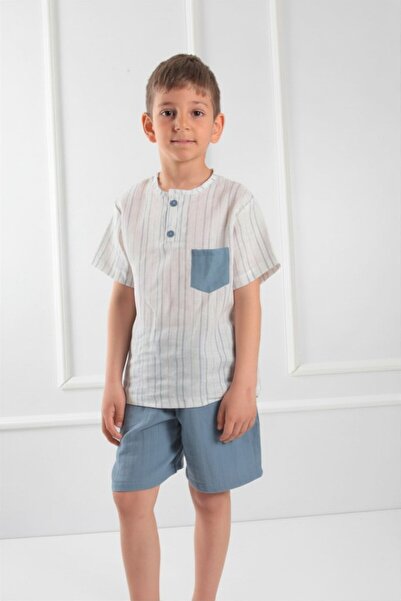 Cuckoo Cotton Boys shorts set