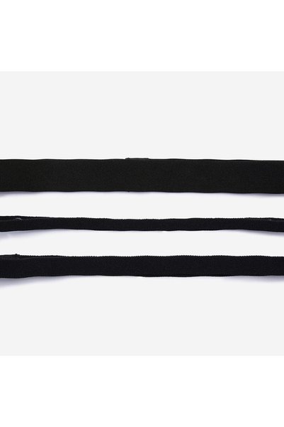 Decathlon Elastic de păr Domyos - Fitness/Cardio - Negru - x3