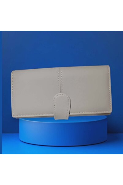 Tita Women's Wallet , genuine Leather , with clasp - 1097 Khaki