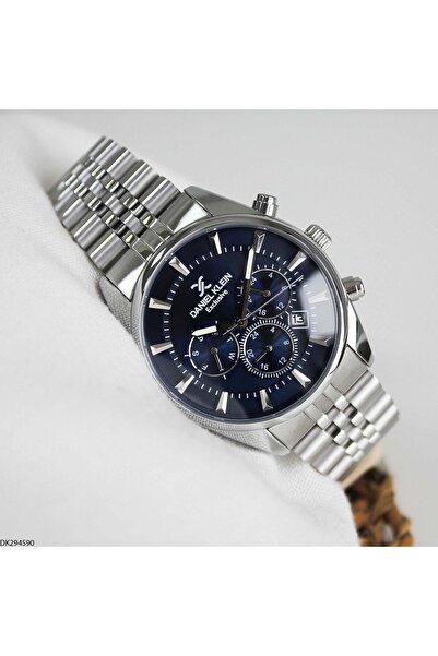 Daniel Klein Dk294590 Men's Wristwatch with Steel Strap