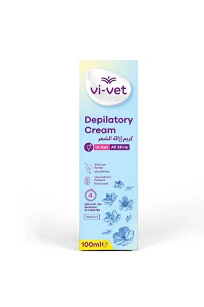 Vi-vet Hair Removal Cream Unisex for All Skin Types 100ml