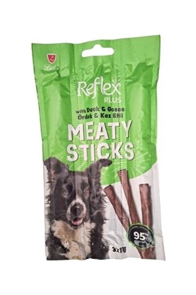Reflex Plus Meaty Sticks Ördekli ve Kaz Etli Köpek Ödül Çubuk (3X11GR) 33 gr ...