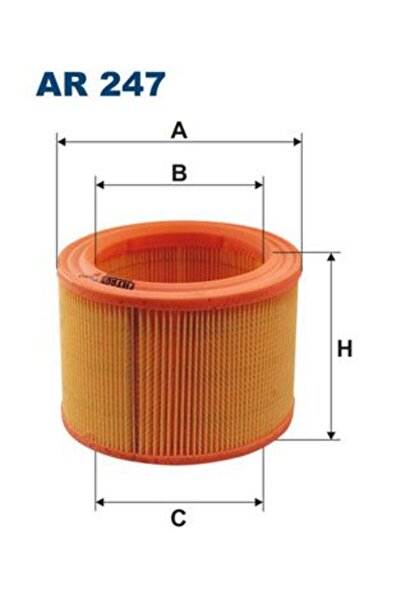 Filtron Air Filter Peugeot 205/306/309 B.M 87- 1444.Vf