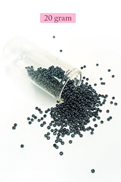 Generic Brand Bulk Glass Sand Beads (11/0) 2 mm - 20 Grams - Dark Green - Bnc...