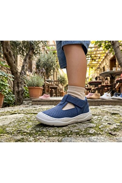 JOJO KIDS çocuk delikli ortopedik yürüyüş sandalet iç ve dış komple hakikider...