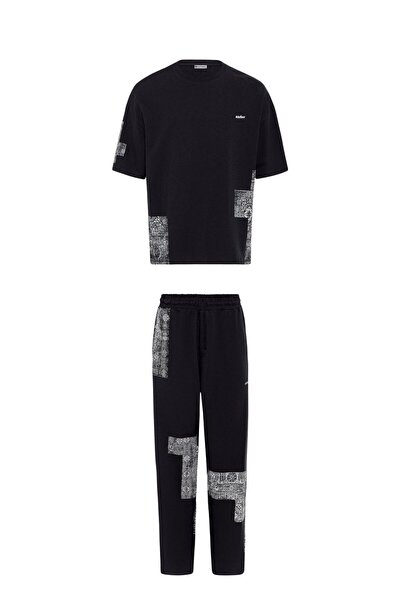 S13 Store Etnik Desenli Oversize Eşofman Takım