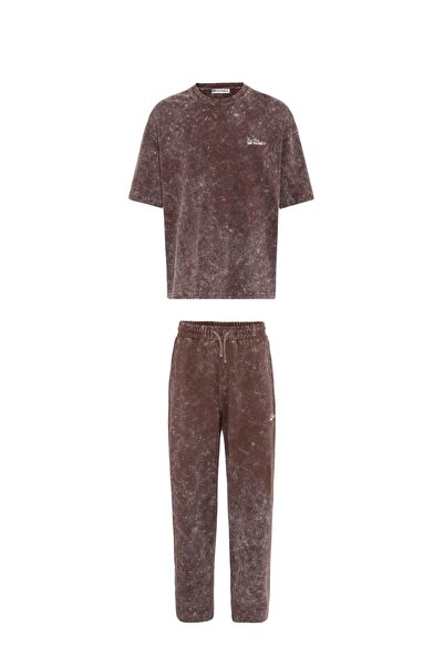 S13 Store Washable Oversize Back Printed Tracksuit Set