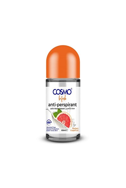 CD Cosmo Designs مزيل عرق كوزمو بيرفريش راديانت جريب فروت - حماية ضد التعرق و...