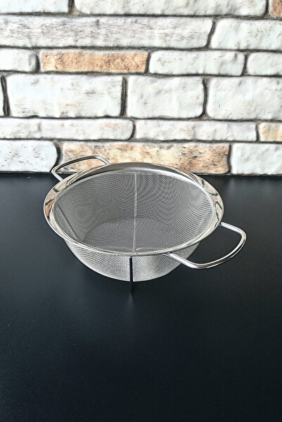 ELEGANCEV Stainless Steel Reinforced Strainer - Basket - Pasta Strainer - 22 cm