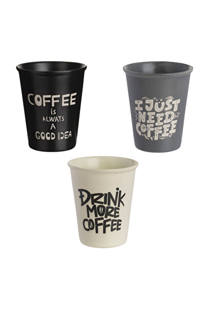 Zumzeria Mini Ceramic Espresso Cup with Print 110ml