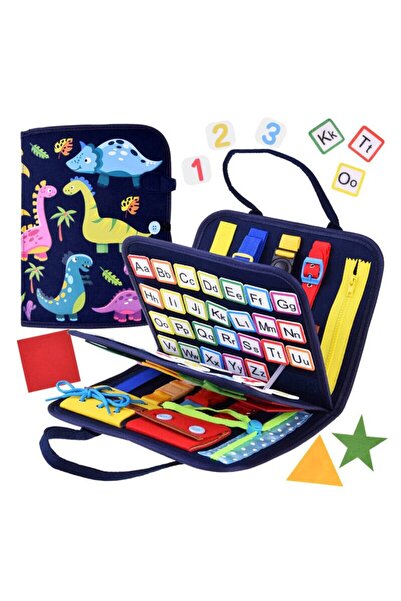 Jokomisiada Carticica senzoriala educativa, Din fetru, Tip carte, Cu multiple...