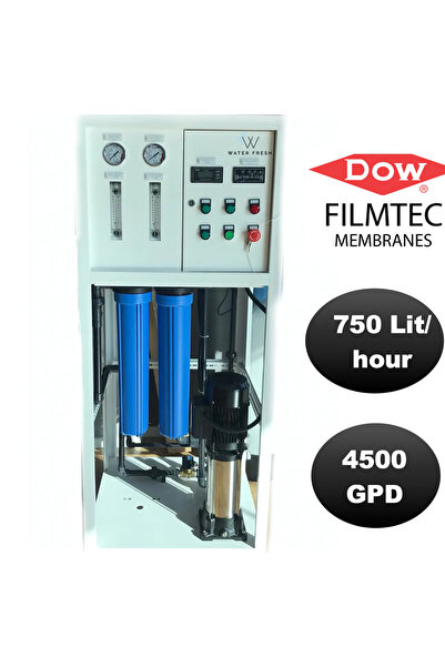 waterfresh Επαγγελματική Αντίστροφη Όσμωση 4500 GPD 750 λίτρα / ώρα