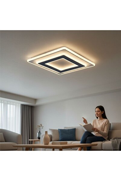 DELIGHT Plafonieră LED SINOPE 76W/5450LM 3000K/4000K/6500K 400X400X50MM